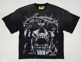 VERIFIED STAR Jesus Crying Rhinestone T-Shirt - Gravity NYC